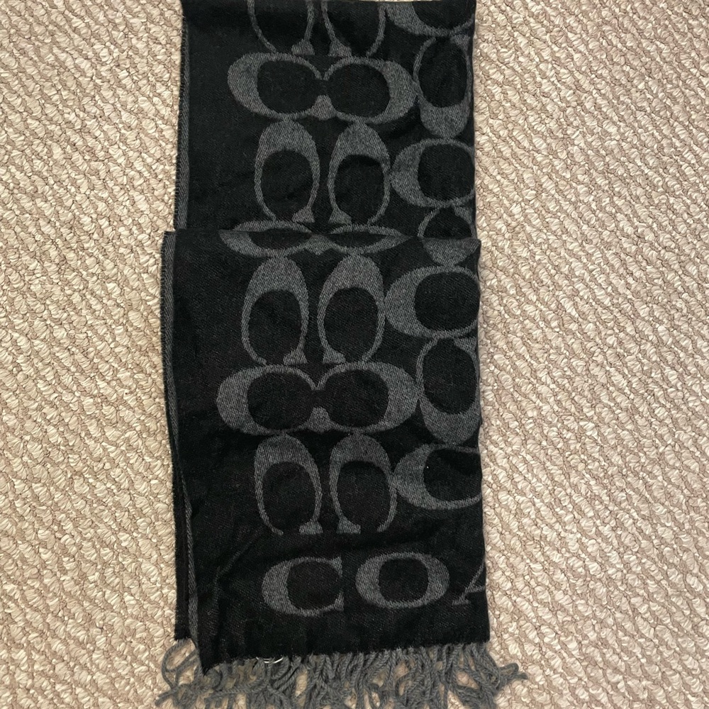 SIGNATURE OVERSIZED MUFFLER (COACH F76384)
